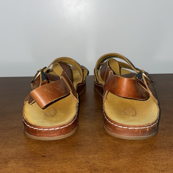 Brown Leather Sandals - Picture 7 of 15